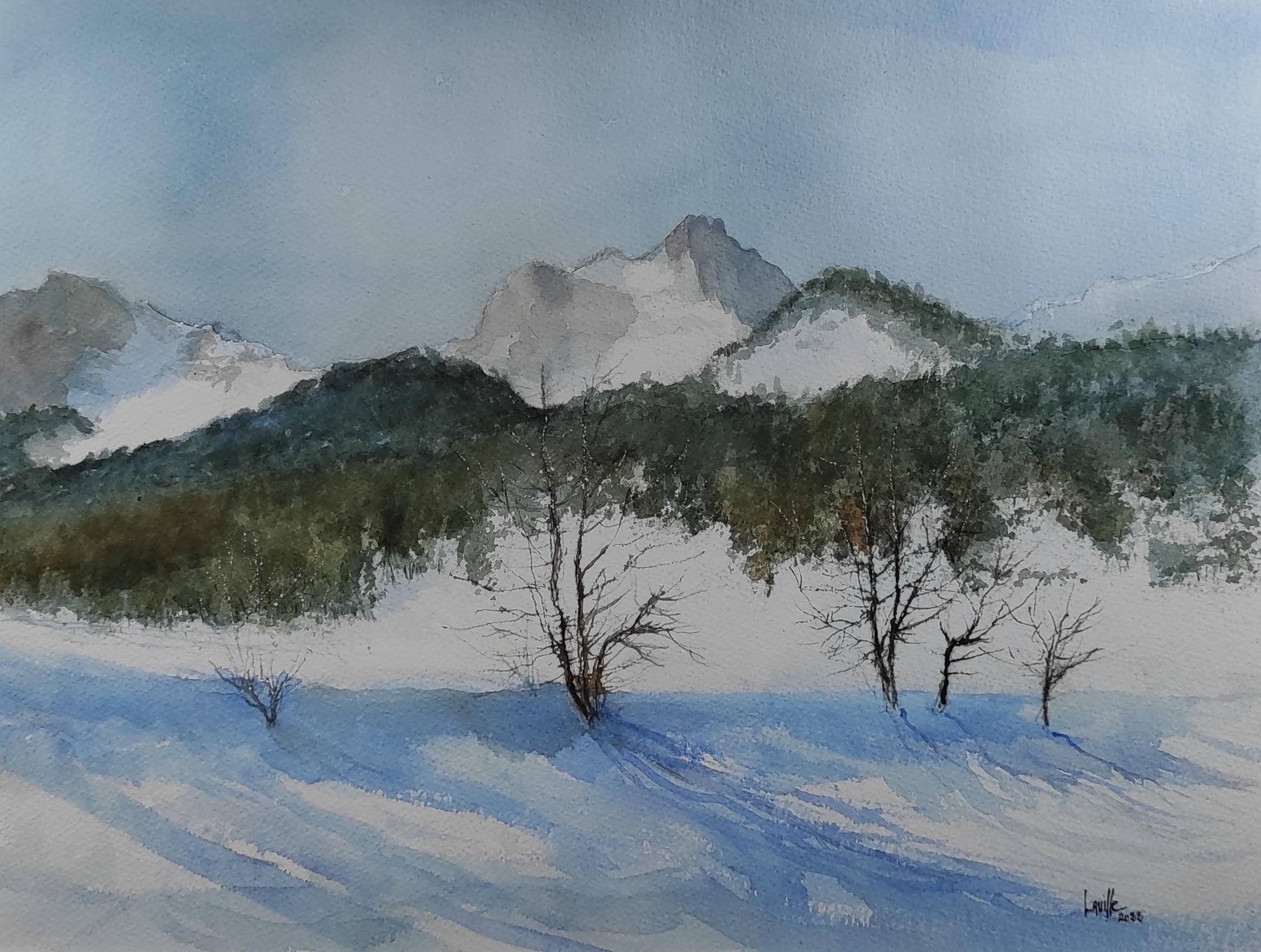 Gresse en Vercors (neige)